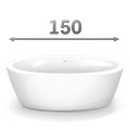  Ванны из камня овальные 150